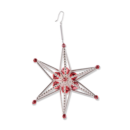 Star Ornament in Red