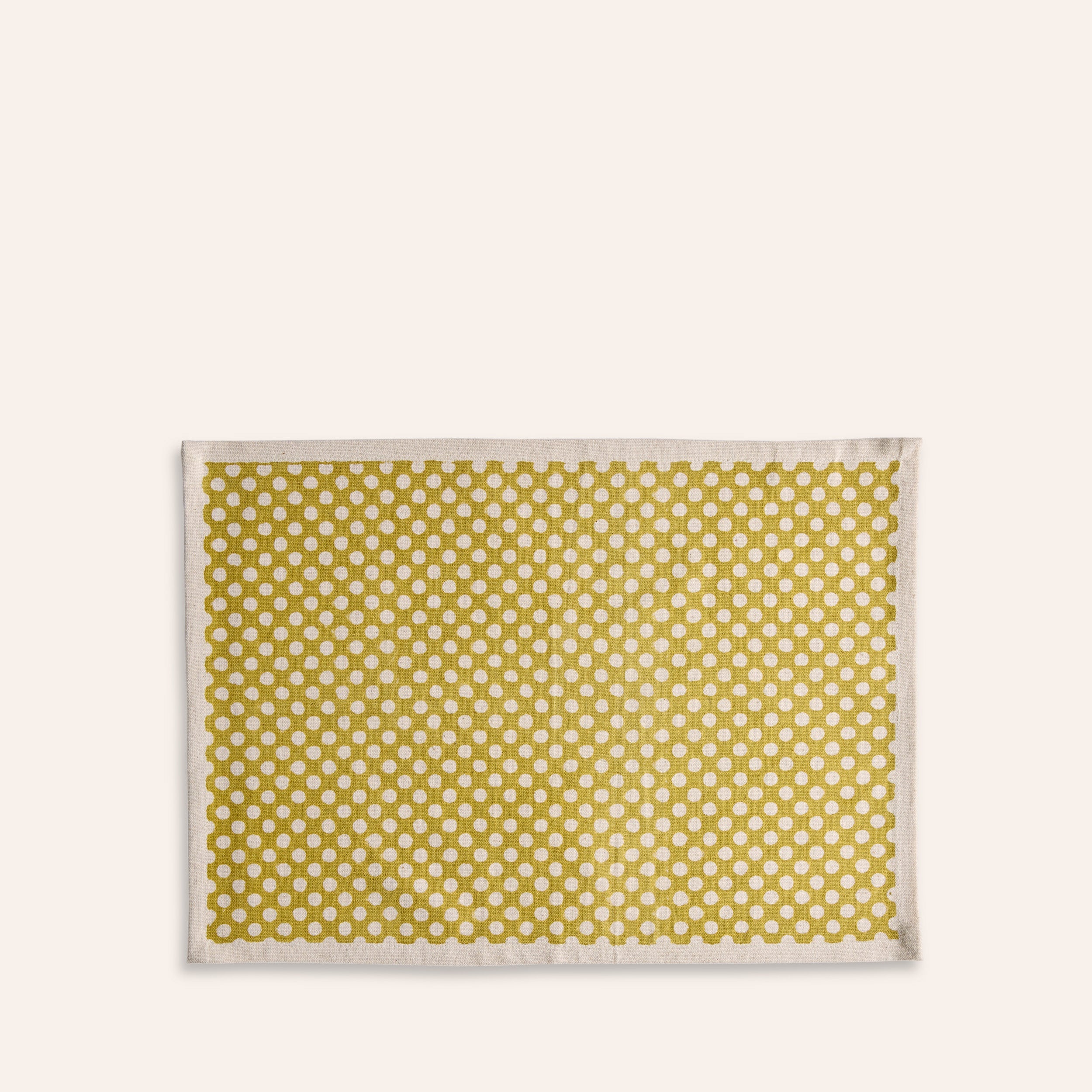 Syra Placemat in Warm Olive