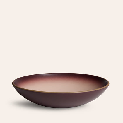 Shallow Salad Bowl in Taproot Fade