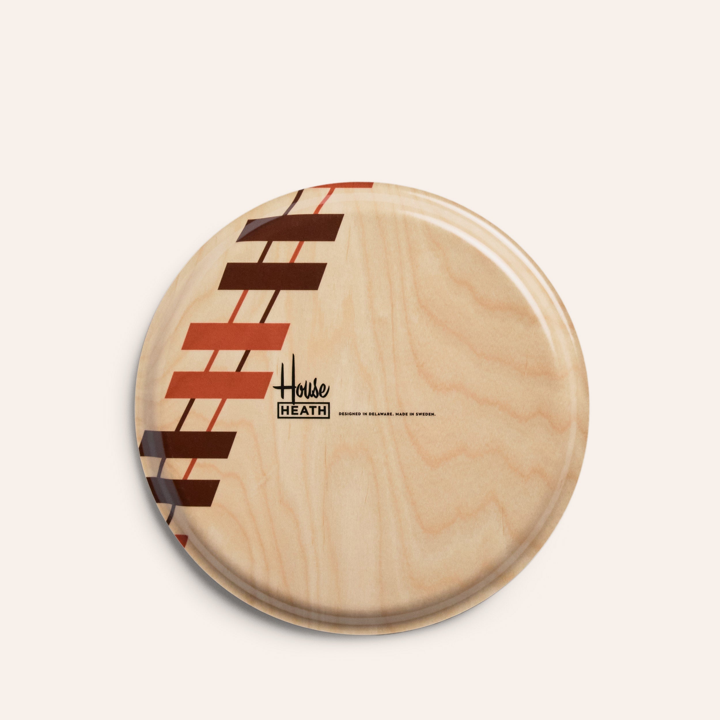 Pound Pattern Round Tray in Desert/Taproot