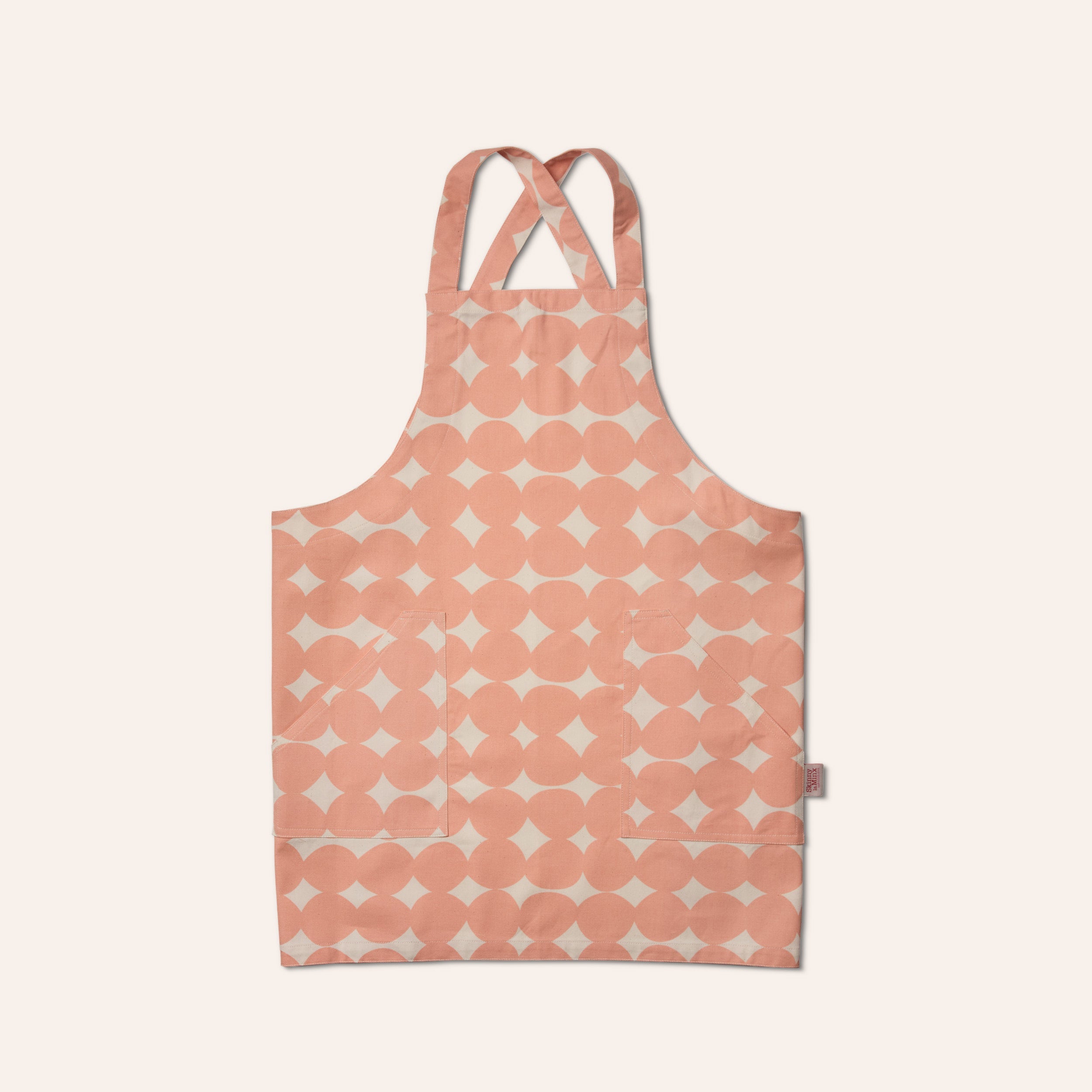 Pebble Pinny Apron in Shell