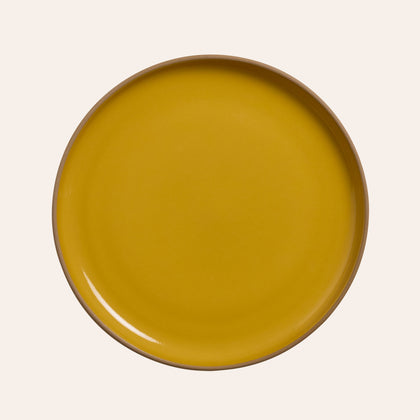 Coupe Serving Platter in Sunflower Gloss