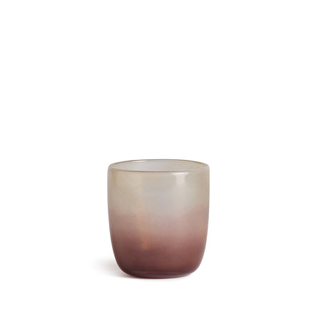 Two Tone Glass Cup in Rosalba