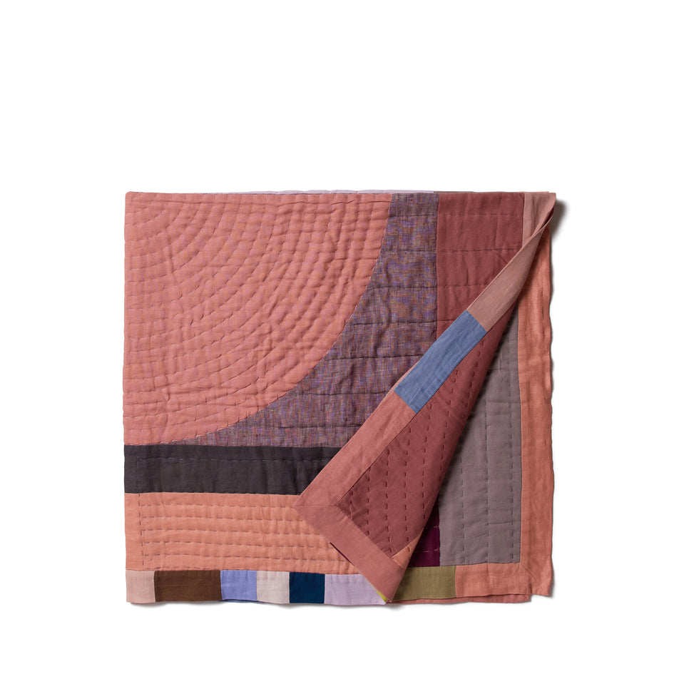 Sol Quilt in Clay Image 1