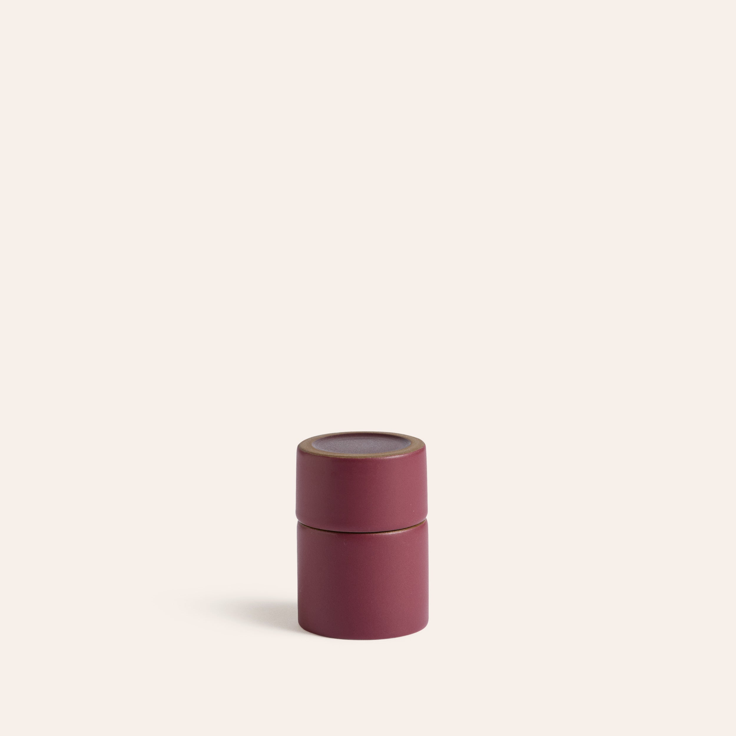 Matchstick Holder in Cranberry and Taproot