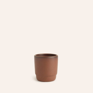 Stack Cup in Redwood