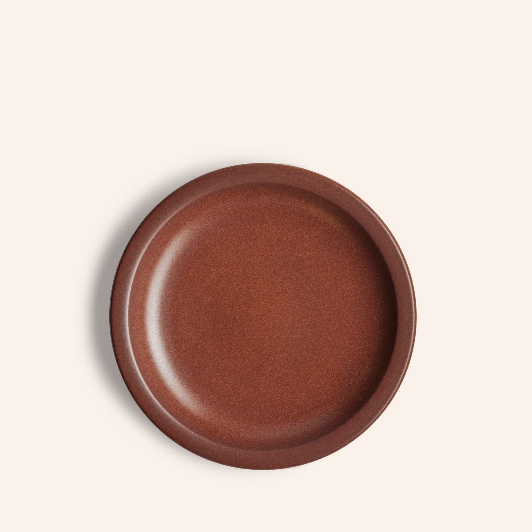Salad Plate in Redwood