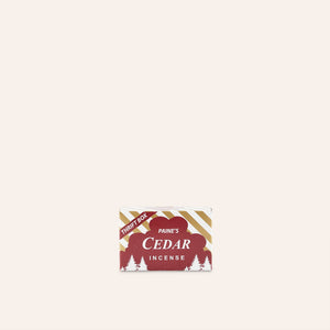 Cedar Cone Incense (Box of 50)