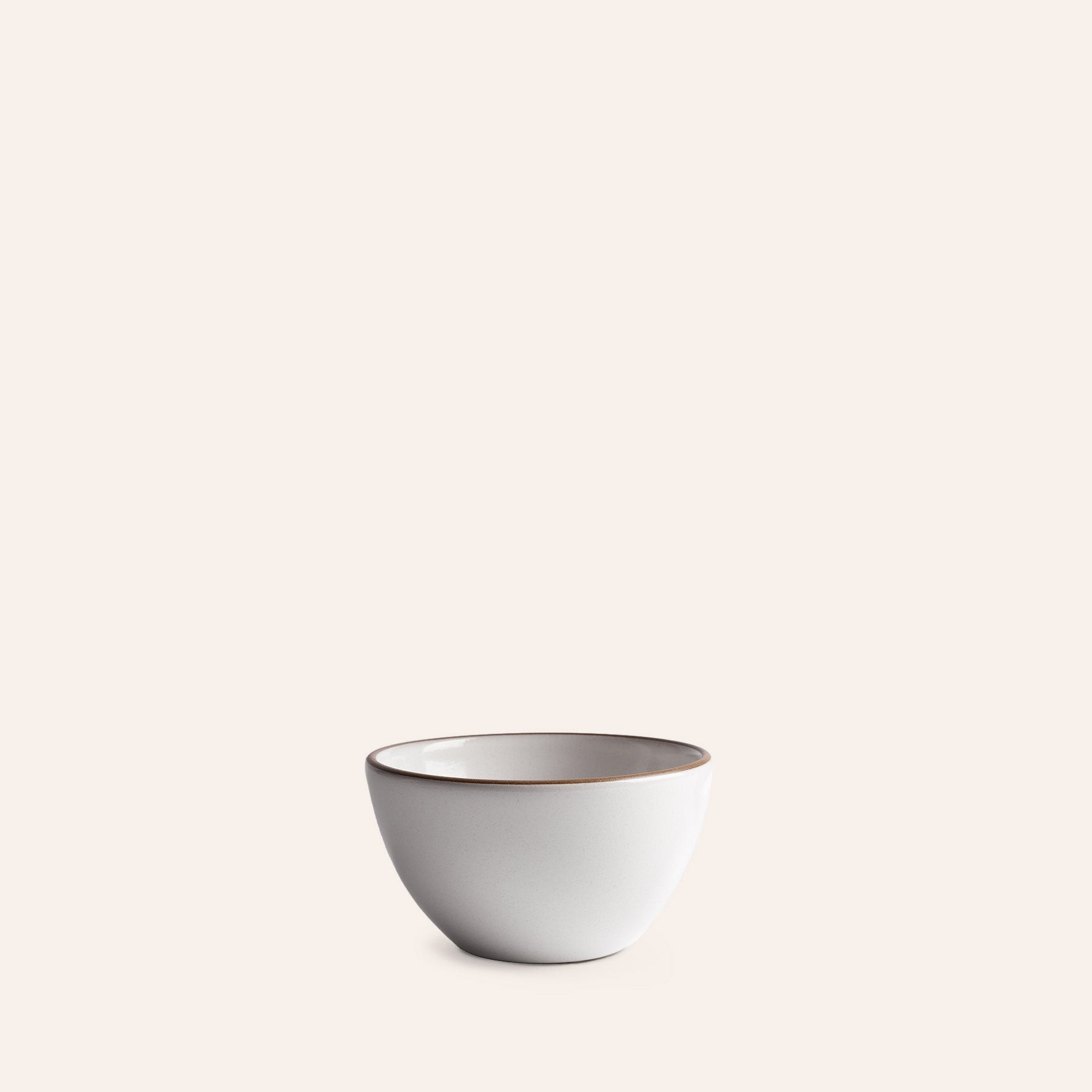 Dessert Bowl in Opaque White