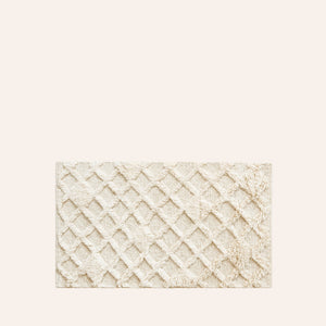 Ghan Rug in Milk 28" W x 48" L