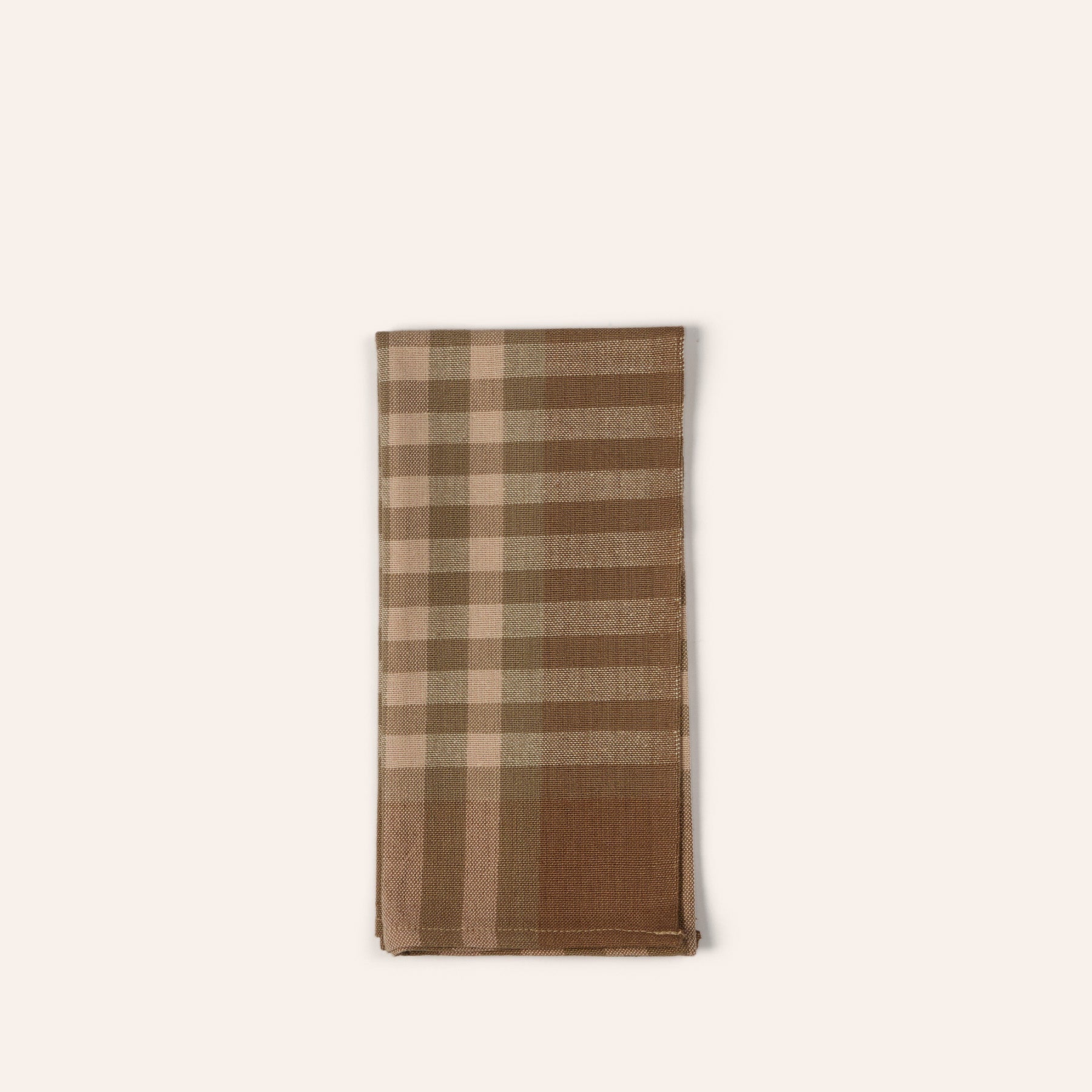 Grid Napkin in Flax (Set of 2)