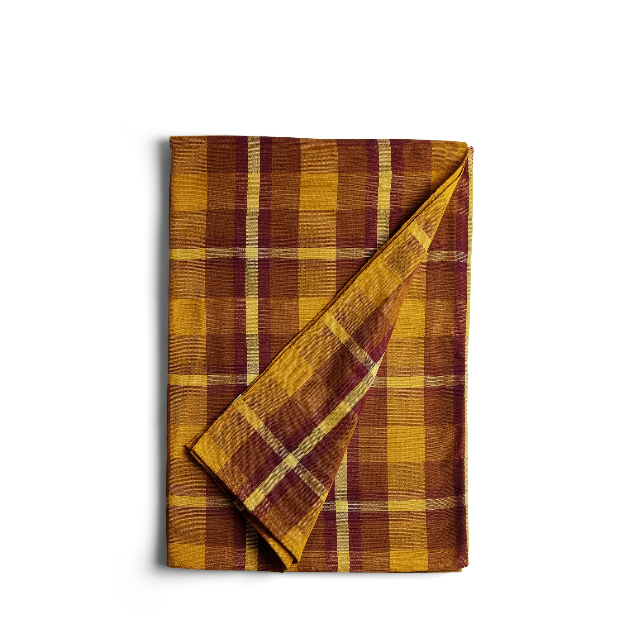 Bonnie Plaid Tablecloth in Harvest Zoom Image 1