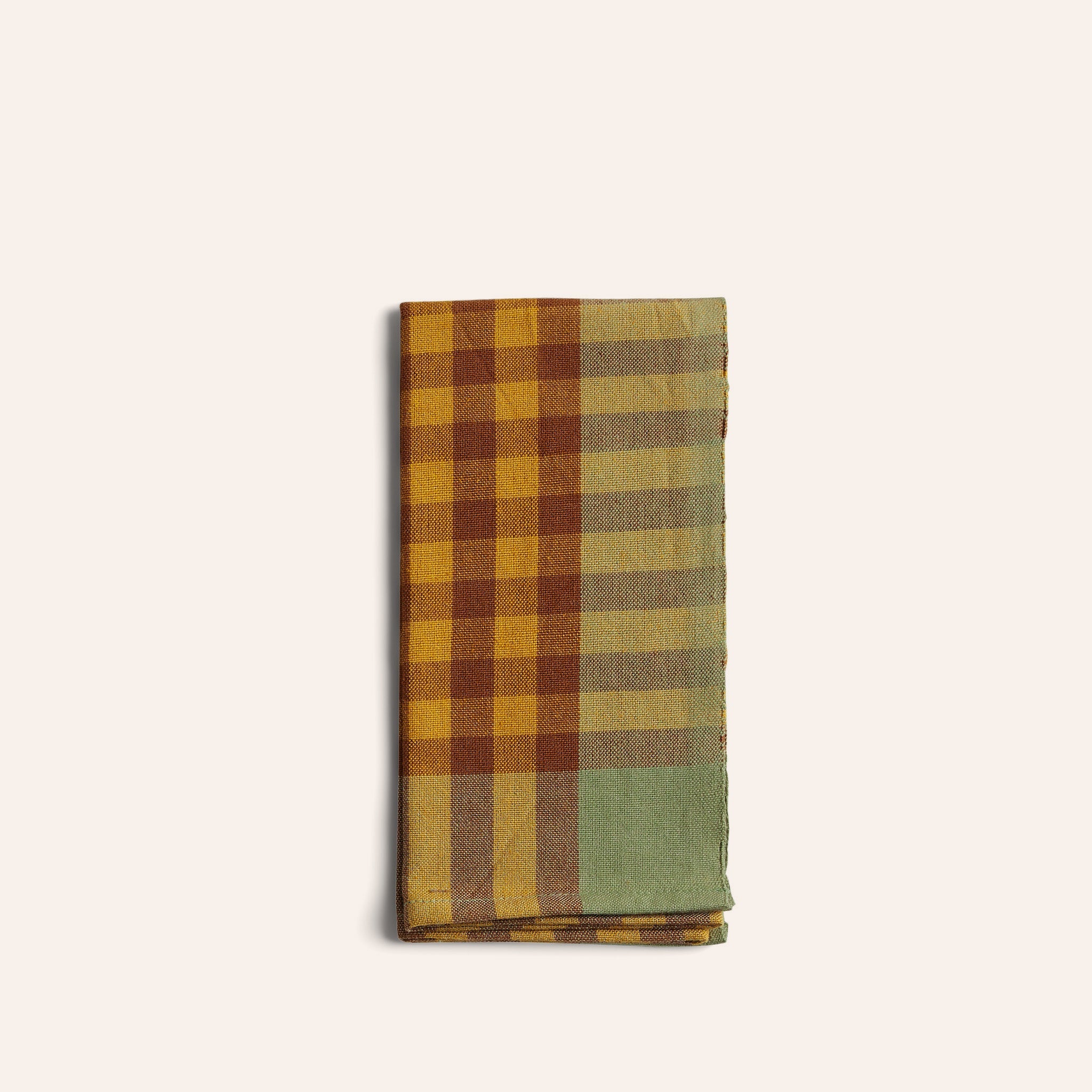 Grid Napkin in Acorn (Set of 2)