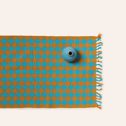 Table Runner in Blue