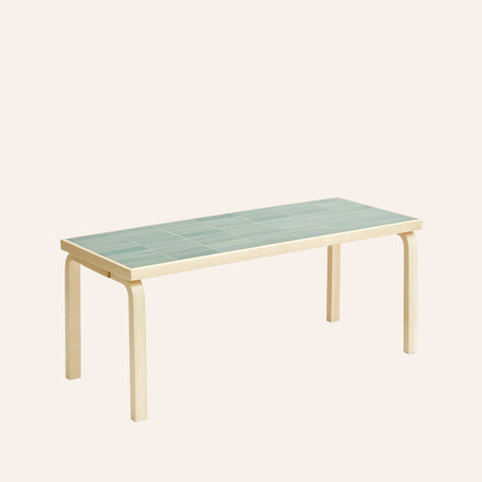 Tile Table Rectangular in Green+