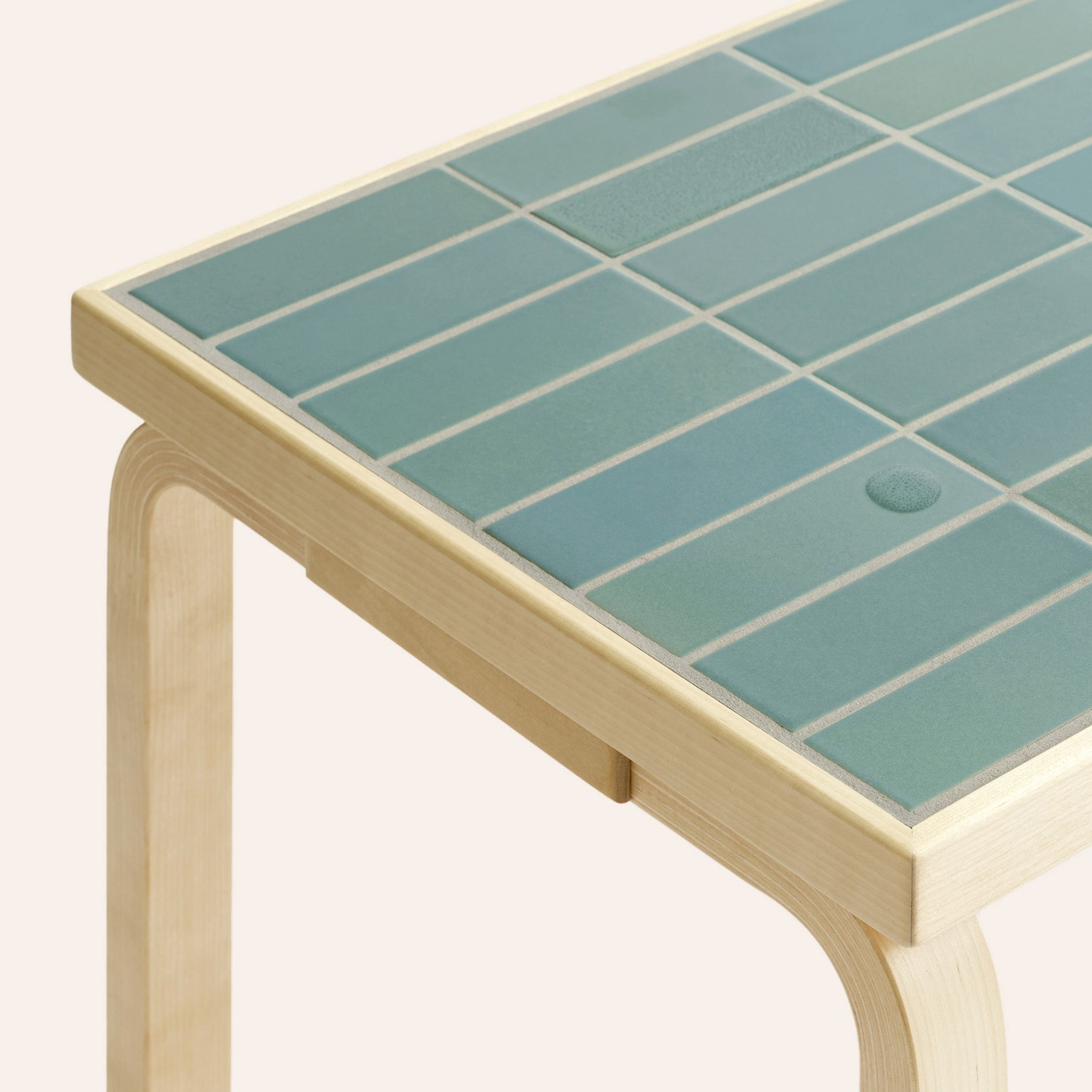 Tile Table Rectangular in Green+