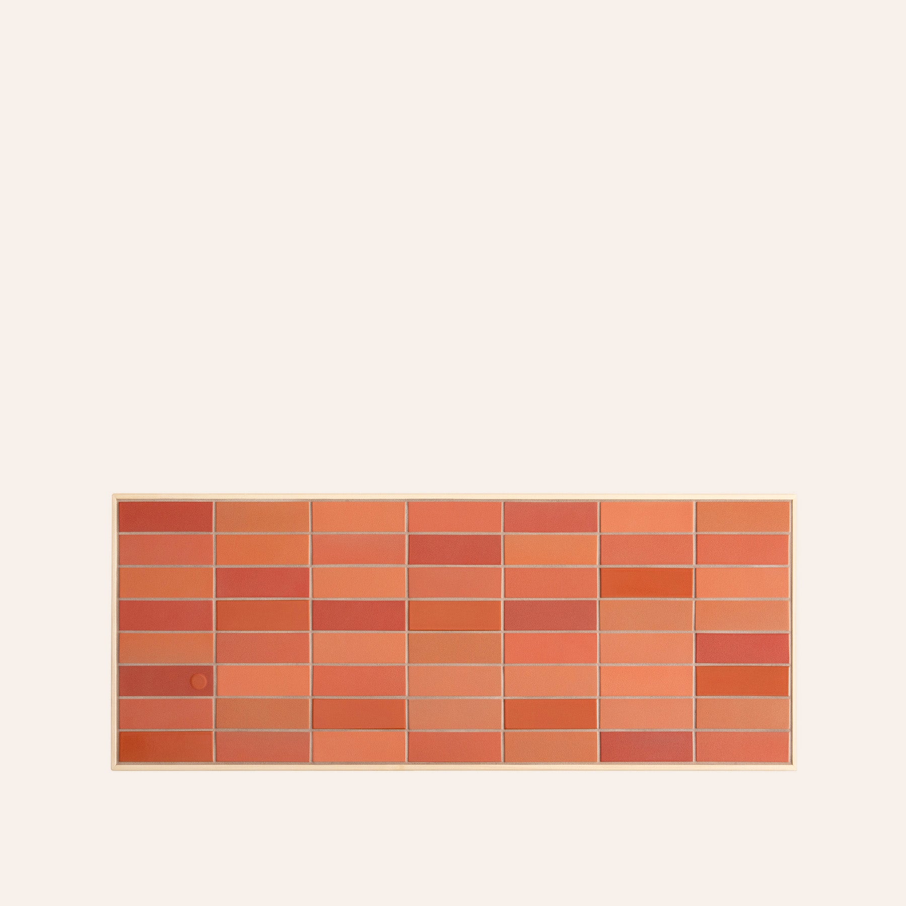Tile Table Rectangular in Red+