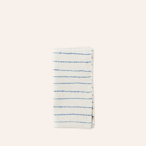 Linen Lines Napkin in Deep Blue