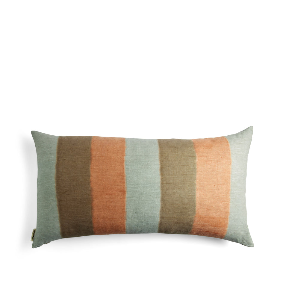 Hand Painted Color Block Pillow Image 1