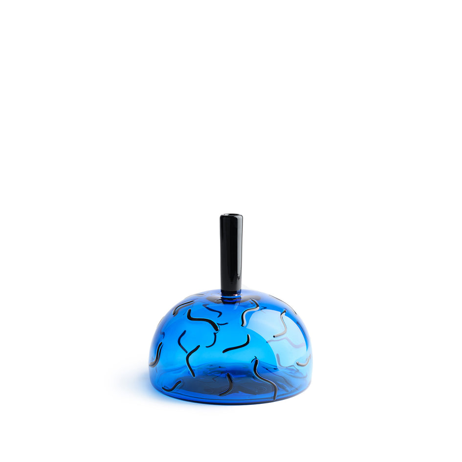 #8 Enjoué Dome Bottle in Azul & Black Image 1