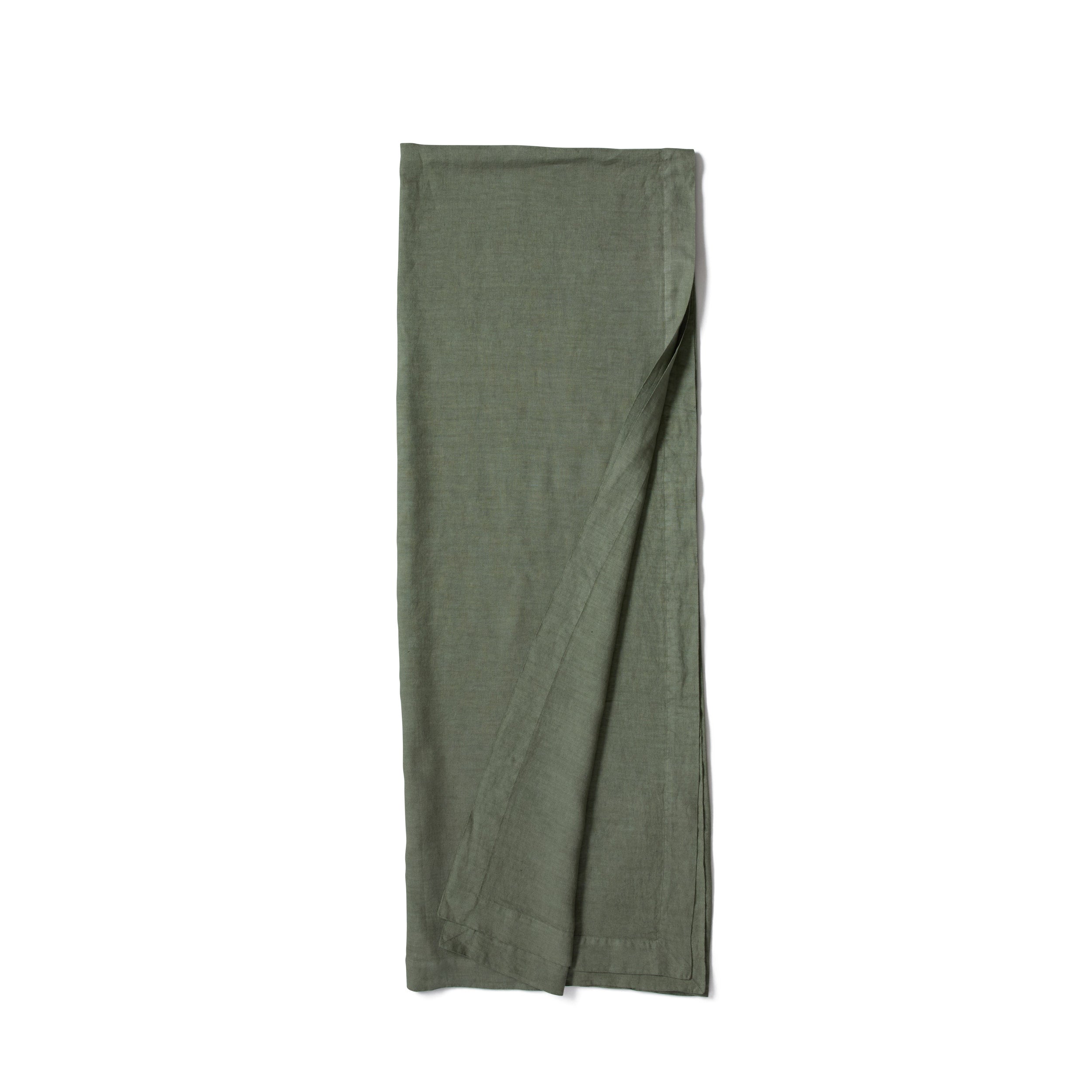 Tela Tablecloth in Olive Bluff Zoom Image 1