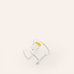 Cuff with Enamel Center