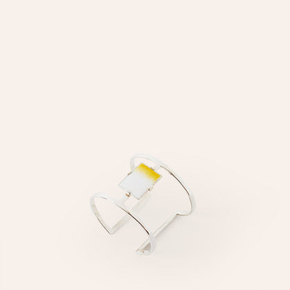 Cuff with Enamel Center
