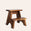 Merton Step Stool in Walnut