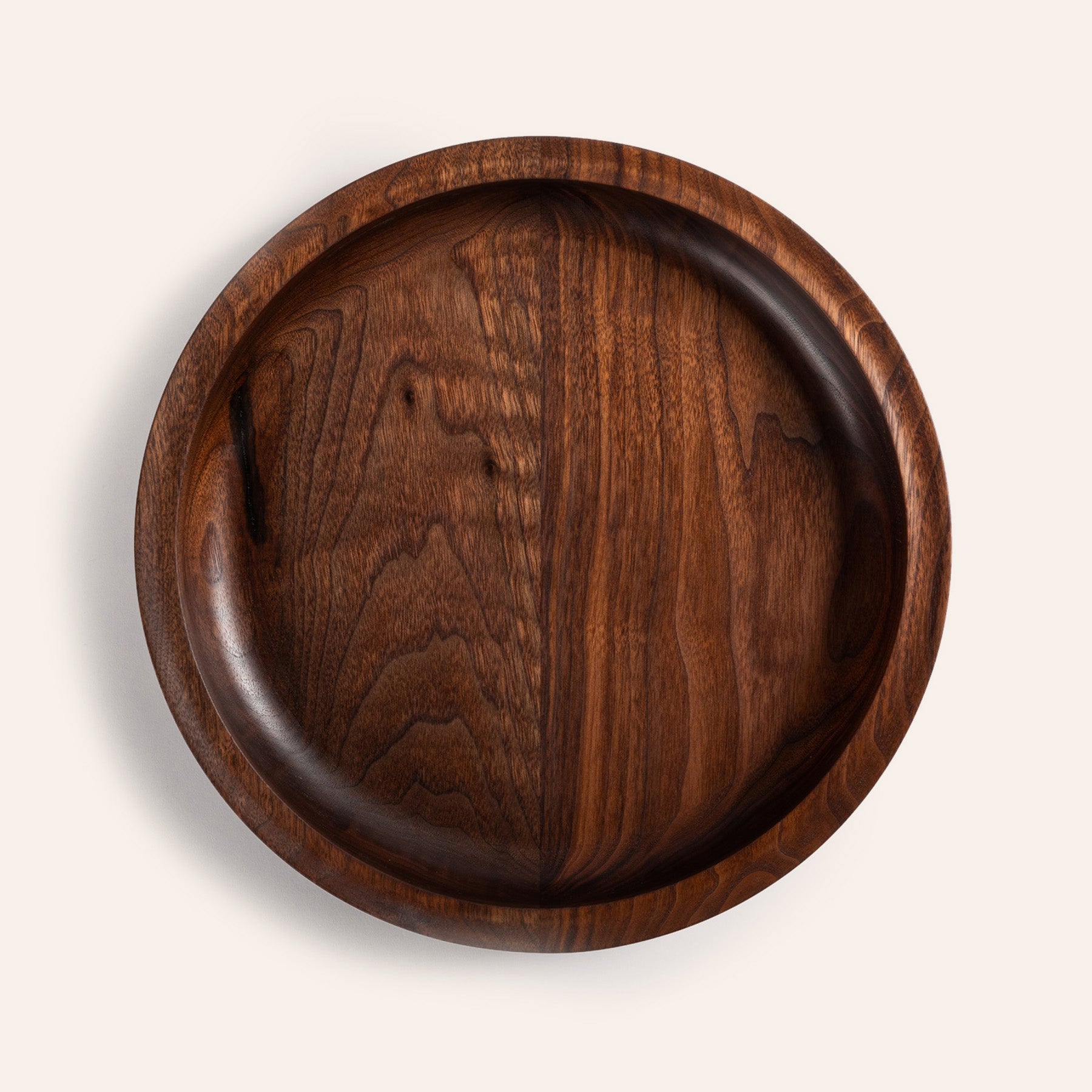 Wooden Serving Bowl in Walnut
