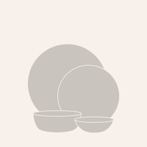 4-Piece Custom Dinnerware Set