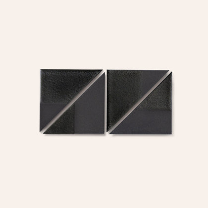 DG12 Sample in Basalt Lava Blend Triangles
