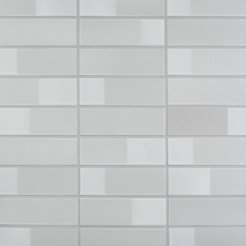 DG17 Mid-Century White Blend Rectangles (New) Zoom Image 2