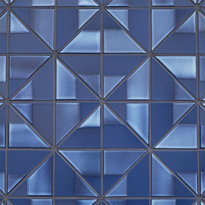DG6 Sample in Bay Blue Blend Triangles