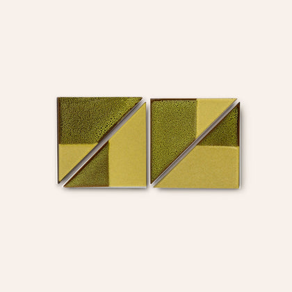 DG14 Sample in Ochre Blend Triangles