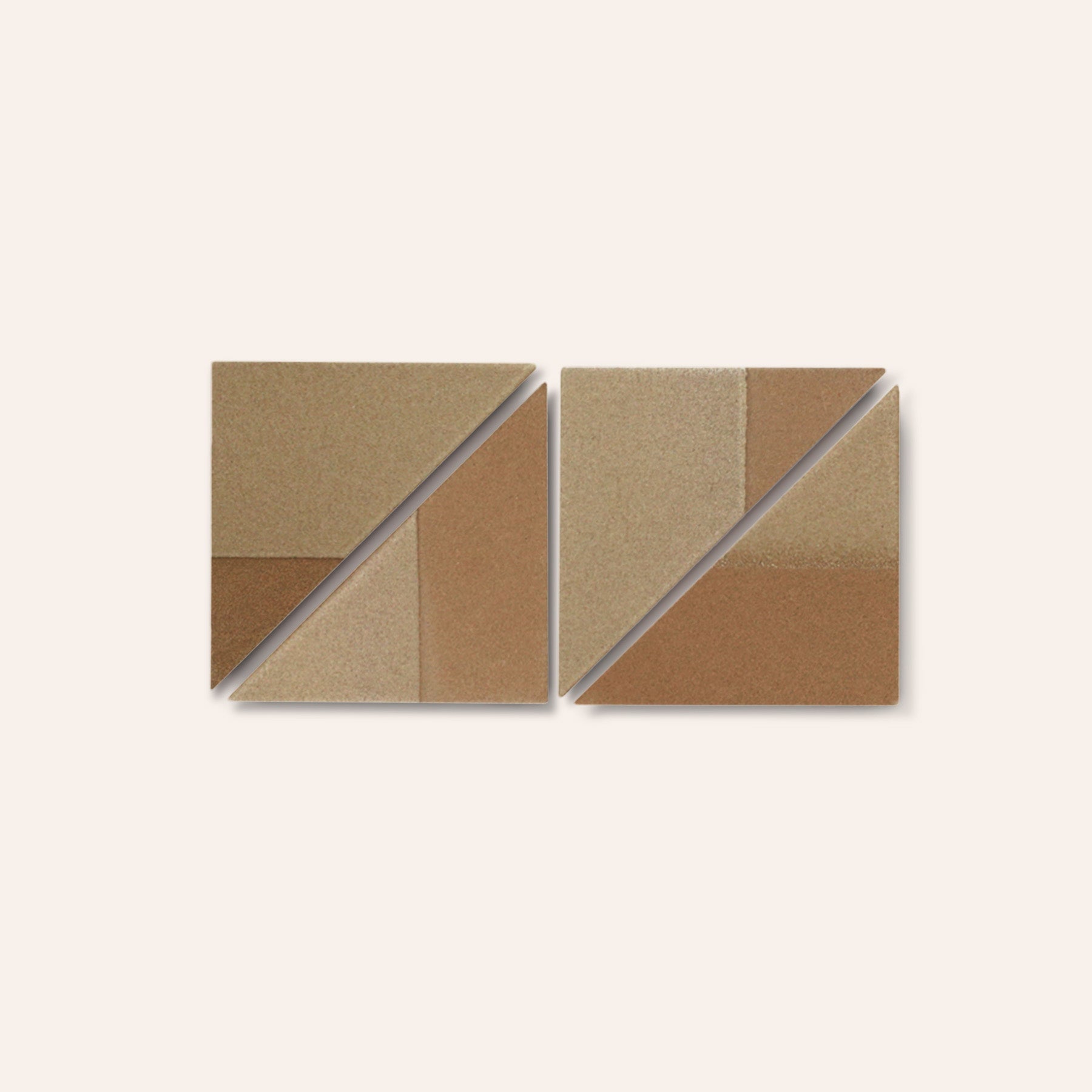 DG11 Sample in Natural Manganese Blend Triangles
