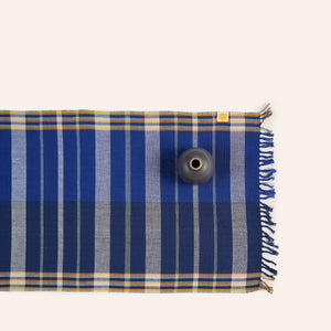 Flip Table Runner in Indigo