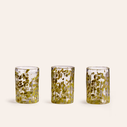 Sipping Glass in Cypress Tortoise Shell
