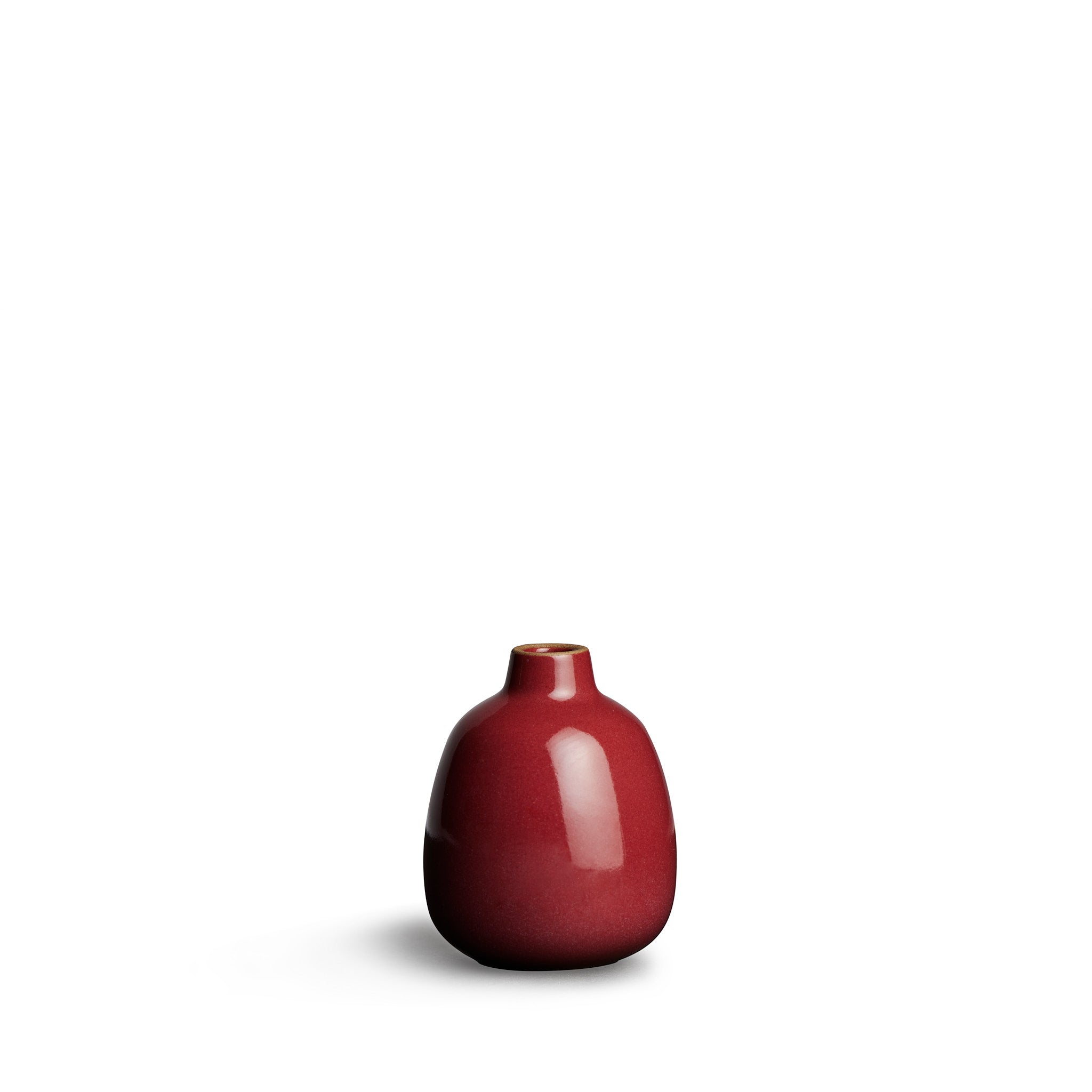 Bud Vase in Red Plum Zoom Image 1