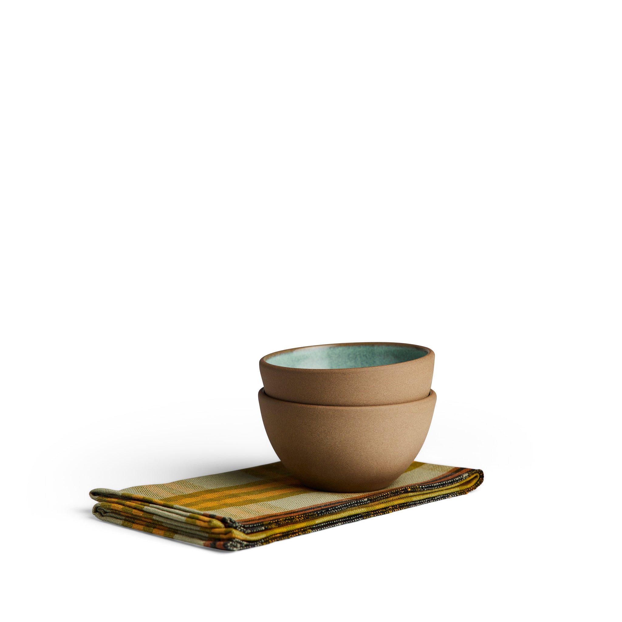 Kitchen Green Dessert Bowl and Napkin Set Zoom Image 1