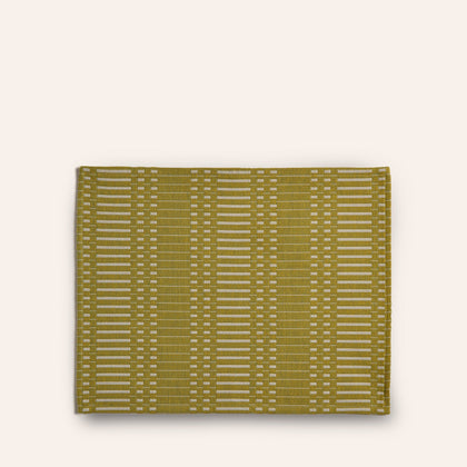 Helios Placemat in Lime