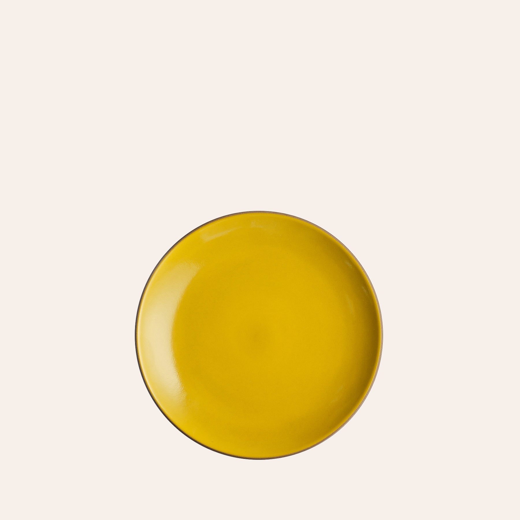 Kids Plate in Zest Yellow