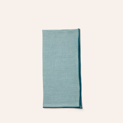 Large Napkin in Turquoise (Set of 2)