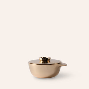 Bronze Casserole Dish with Lid