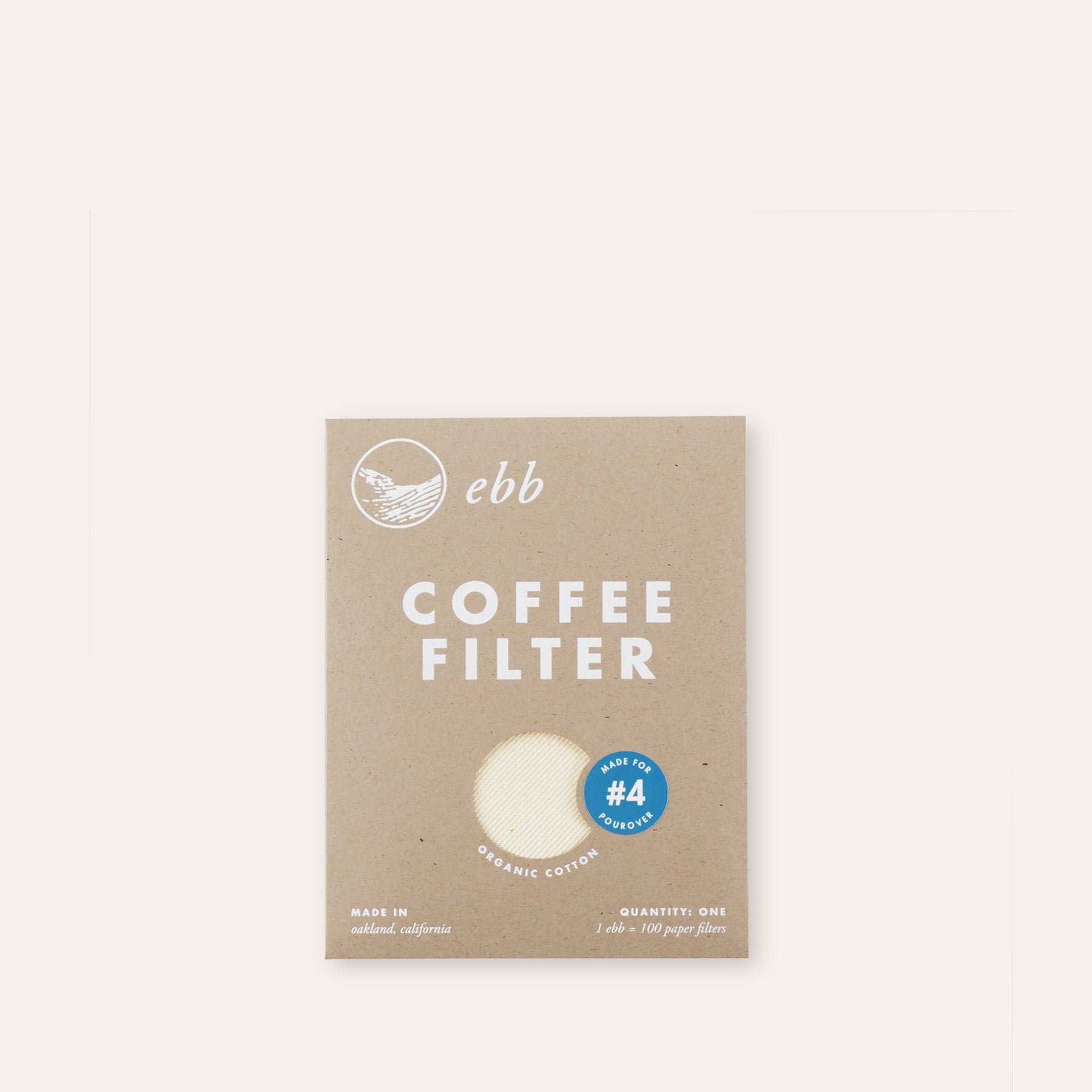 No. 4 Organic Cotton Filter