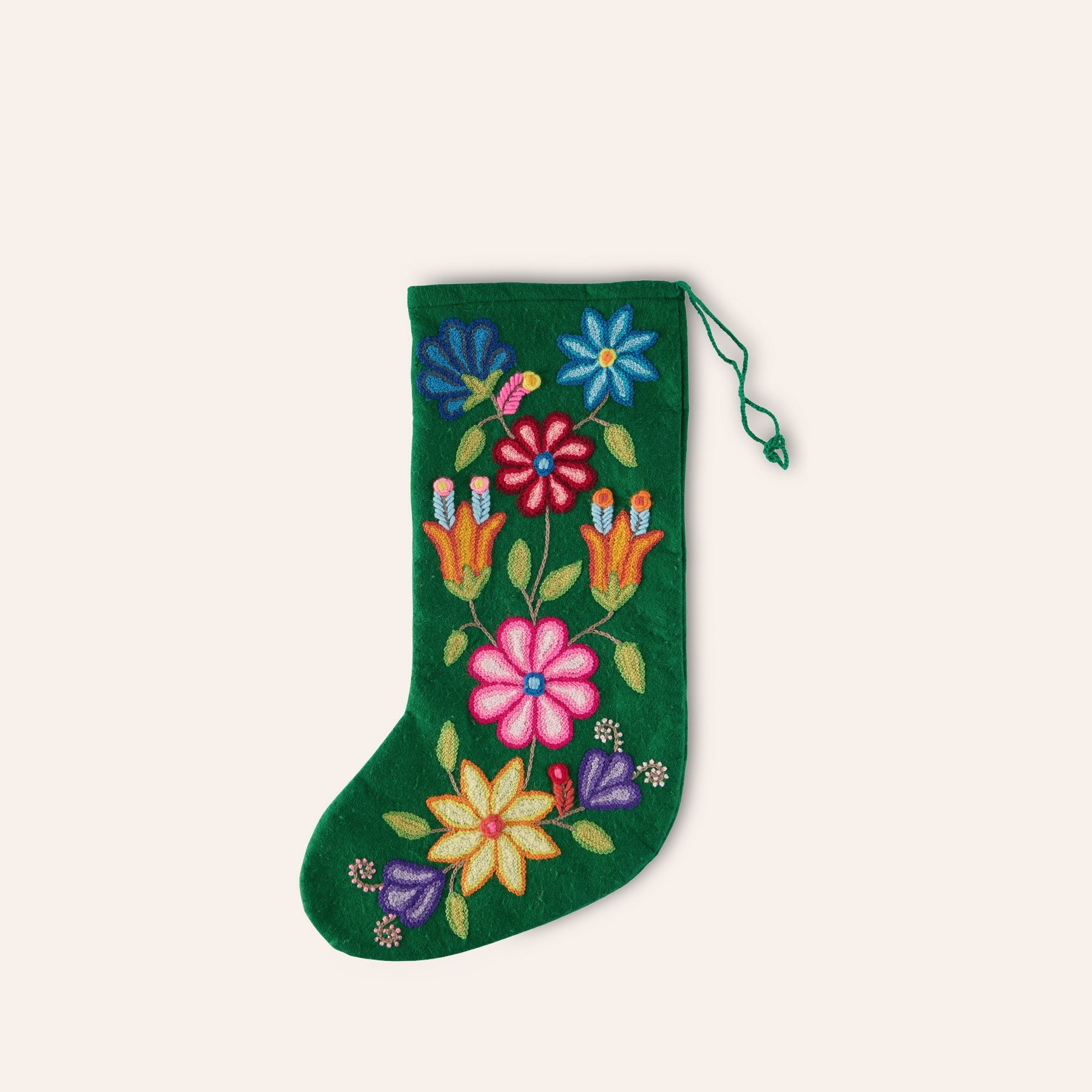 Stocking in Green
