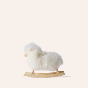 Rocking Lamb in White