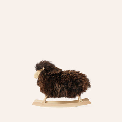Rocking Lamb in Brown