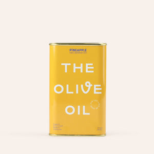 The Olive Oil in Yellow Tin