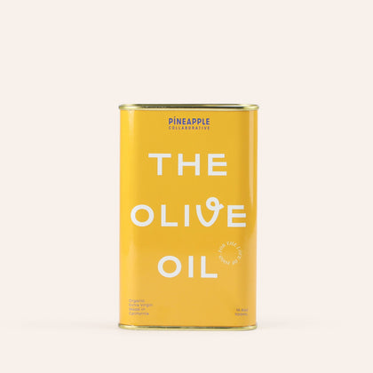 The Olive Oil in Yellow Tin