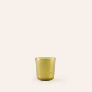 Luisa Acqua Glass in Citrine Green (Set of 2)